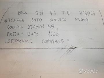 Testata sx bmw 50i 4.4 tb n63b44