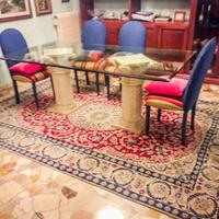 Tavolo in cristallo 200x100