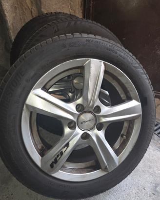cerchi in lega piu gomme da 16 