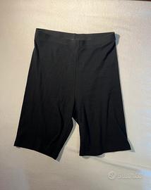 Pantaloncini da ciclista neri (leggins corti)