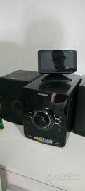 stereo con cd Samsung con telecomando 