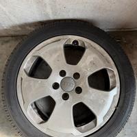 4 GOMME INVERNALI CON CERCHI ORIGINALI AUDI