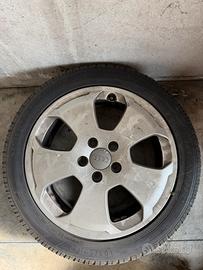 4 GOMME INVERNALI CON CERCHI ORIGINALI AUDI