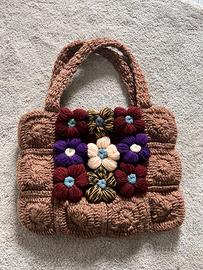 Borsa fantasia fiori