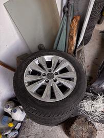Cerchi originali e gomme 16'' volkswagen