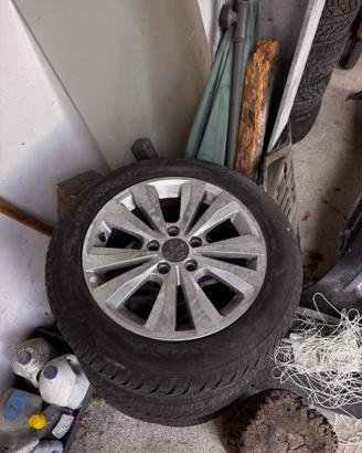 Cerchi originali e gomme 16'' volkswagen