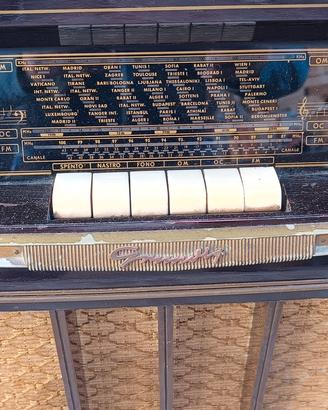 Radio giradischi vintage Grundig Musikschrank 7061
