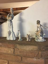 Set di Statuette in Porcellana – Elegante Collezio