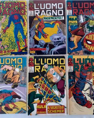 fumetti e adesivo Corno de L'UOMO RAGNO 