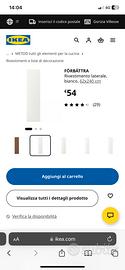 Rivestimenti Ikea colore bianco