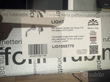 Miscelatore a muro Light Paffoni