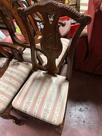 Sedie imbottite antiquariato