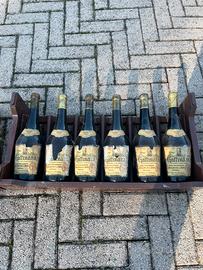Bottiglie di vino da collezione
