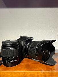 Canon eos 2000D kit lens EFS18-55 e EF15-85 is usm