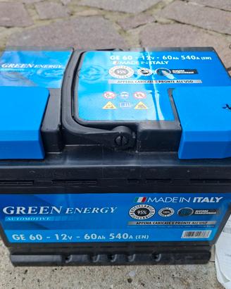 batteria auto 60 ah made in Italy nuova
