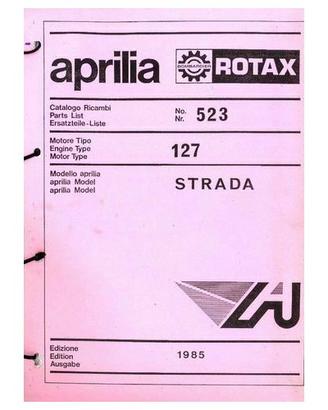 Catalogo ricambi motore Aprilia 127 Rotax Strada