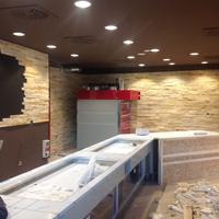 Listelli/scorza di pietra per rivestimenti