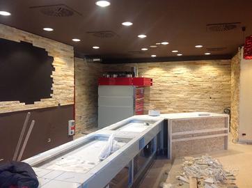 Listelli/scorza di pietra per rivestimenti