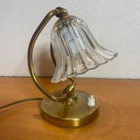 LAMPADA VINTAGE ART DECO ABAT JOUR DESIGN OTTONE