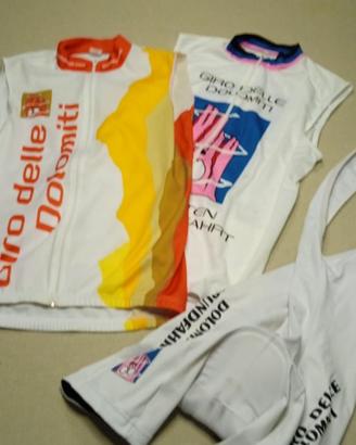 Completino da ciclismo smanicato