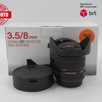 Samyang 8 F3.5 UMC Fish-eye CS II (Canon)