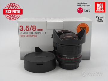 Samyang 8 F3.5 UMC Fish-eye CS II (Canon)