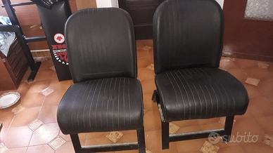 Sedie con sedili Fiat 500 prima serie