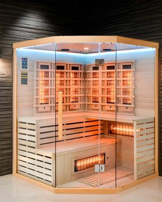 Sauna Infrarossi Angolare NUOVA - 150x150x200 cm