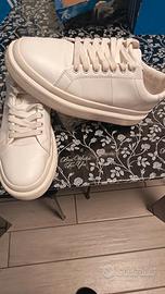 Scarpe Pull and Bear bianche