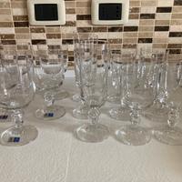 Bicchieri cristallo set