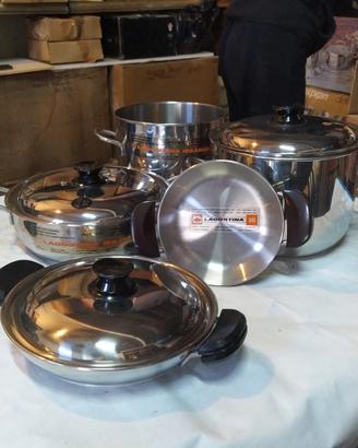 Batterie pentole Inox Lagostina 