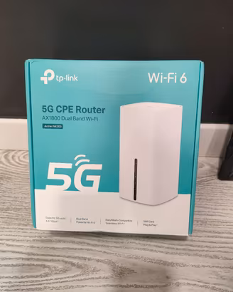 router TP-Link Archer nx 200 5 G SIM perfetto 