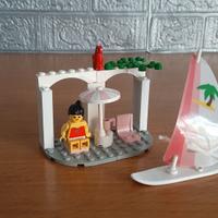 LEGO 6401 minispiaggia + barca a vela