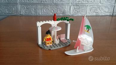 LEGO 6401 minispiaggia + barca a vela