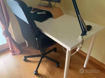 Scrivania IKEA LAGKAPTEN / ADILS 120x60