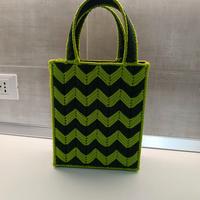 Borsa con rete canvas