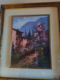 Quadro 50x60x5 cm ad olio di Franco Bertulli