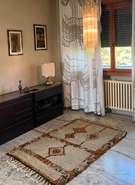 tappeto in lana berbero marocchino vintage