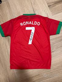 magliettina firmata da ronaldo
