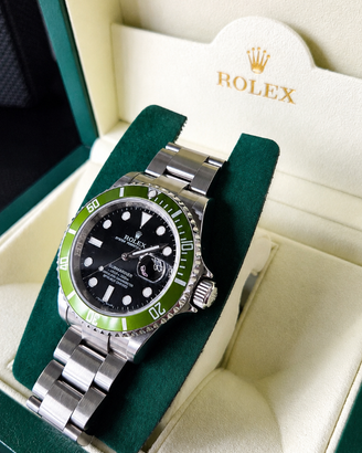 Rolex Submariner Kermit ref 16610LV RRR full set