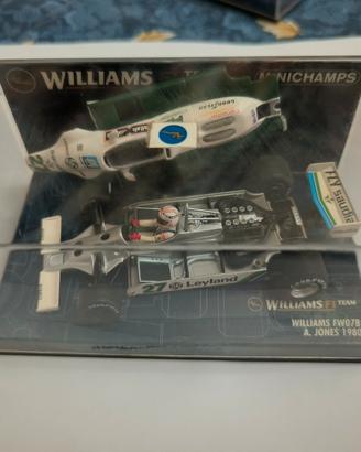 Williams-Ford Fw07b Alan Jones Minichamps 1/43