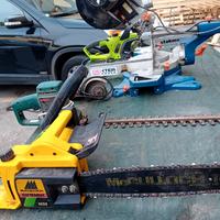 sega troncatrice decespugliatore elettrosega  