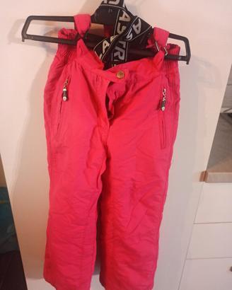 Pantaloni da sci per bambina 