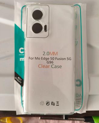 Cover trasparente Edge 50 fusion nuova