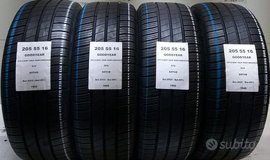 4 GOMME 205 55 16 GOODYEAR A1942