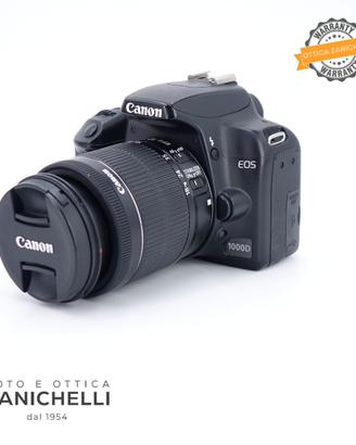 Canon EOS 1000D + 18-55 11127 Scatti Usato (G664)