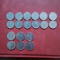 Monete da 50 e 100 Lire Italiane Piccole