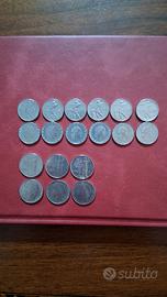 Monete da 50 e 100 Lire Italiane Piccole