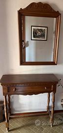 Consolle vintage in legno