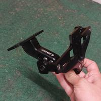 porta targa moto